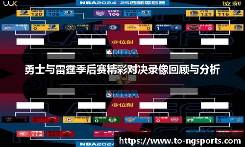 勇士与雷霆季后赛精彩对决录像回顾与分析
